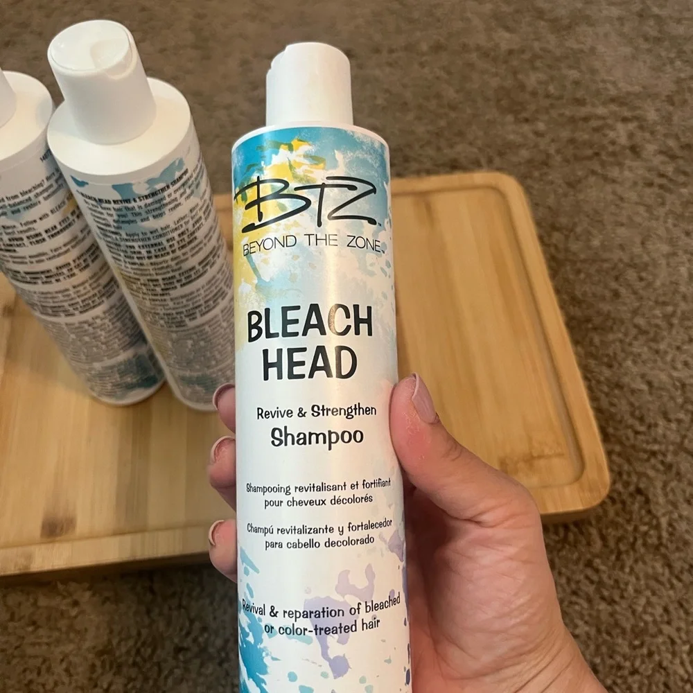 Beyond The Zone BTZ BLEACH HEAD Revive & Strengthen SHAMPOO 10 oz NEW 3PACK‎